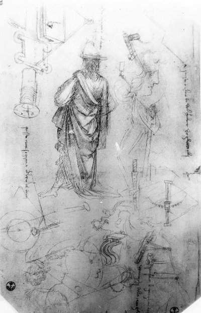 Studies by Leonardo da Vinci